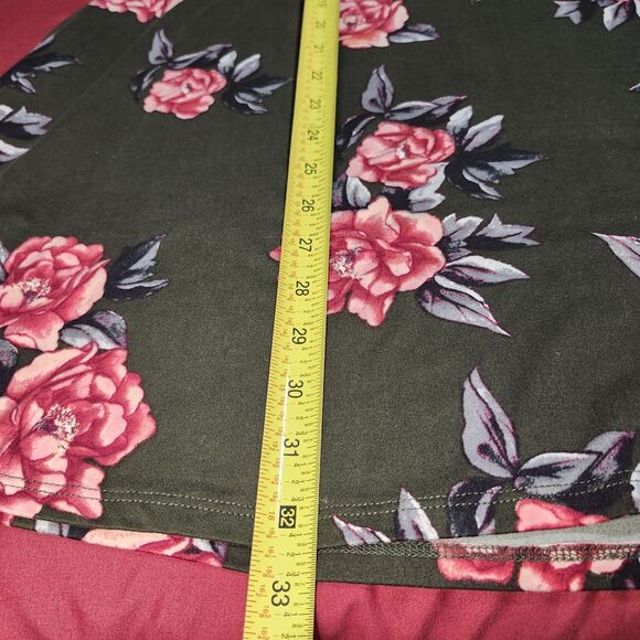 Nine Britton Floral Halter Mini Dress Trapeze Knit Keyhole Back LP Pockets - Picture 8 of 10